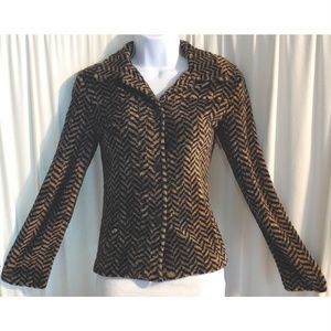 Supply & Demand Animal Print Sweater/Shirt